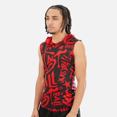 Just Ball Sleeveless Compression Hoodie