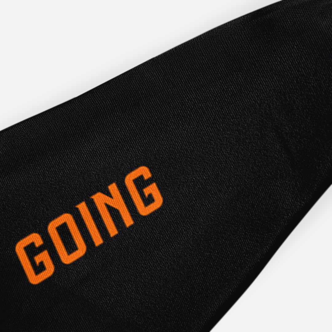 Keep Going Black Headband