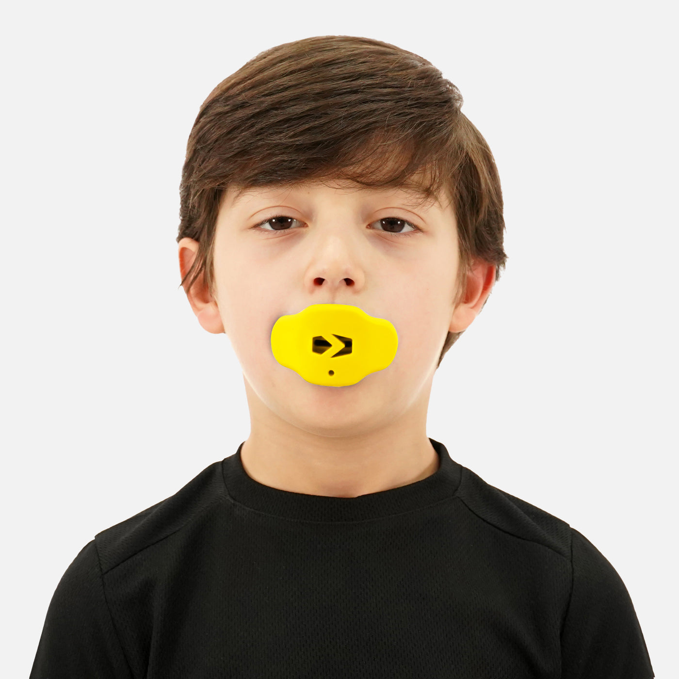 Hue Yellow Kids Soft Football Mouthguard