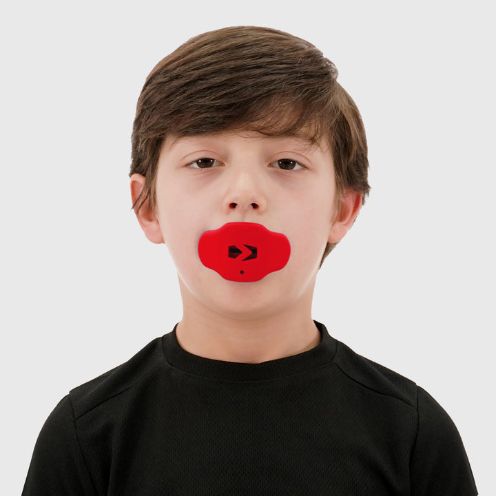 Hue Red Kids Football Mouthguard