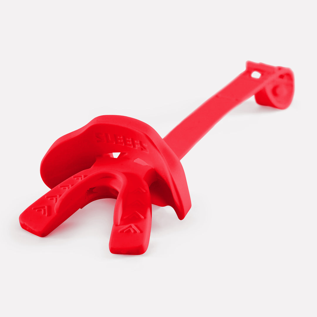Hue Red Kids Football Mouthguard