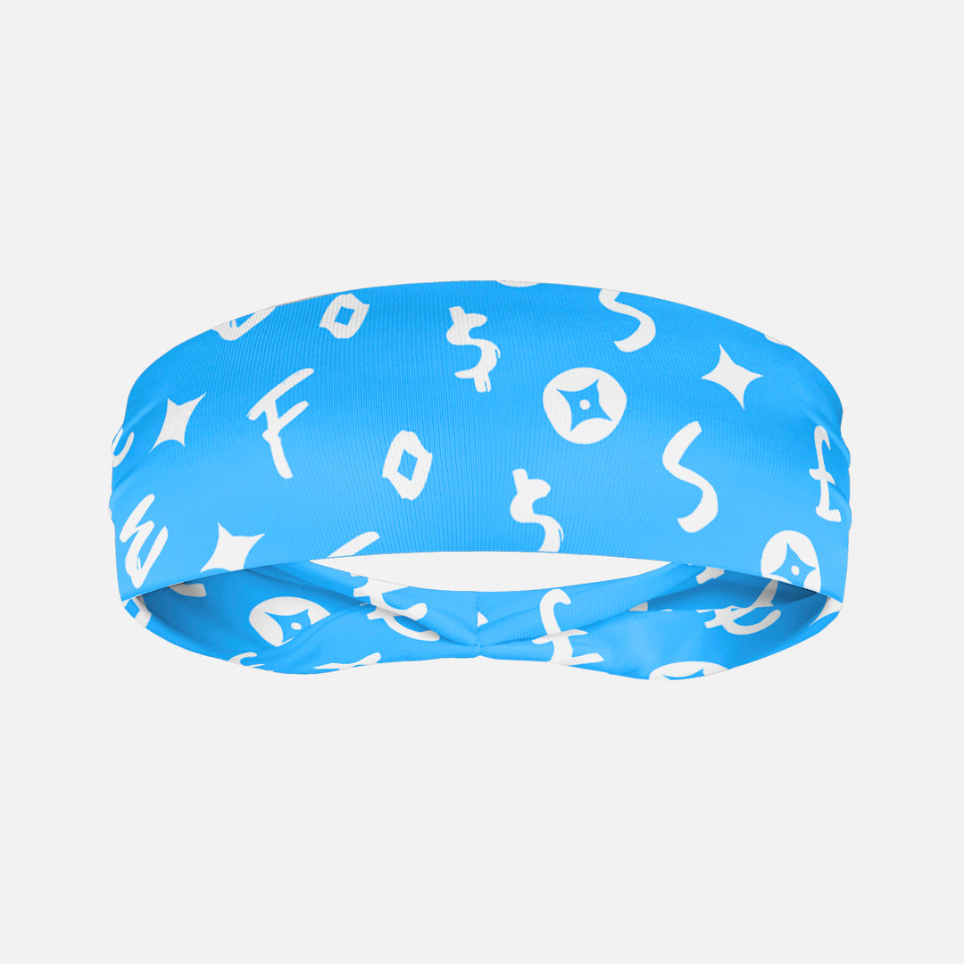 Sleefs Lavish Sky Blue Kids Headband