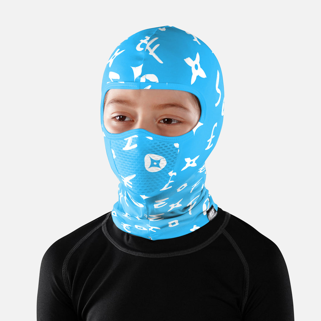 Sleefs Lavish Sky Blue Kids Shiesty Mask