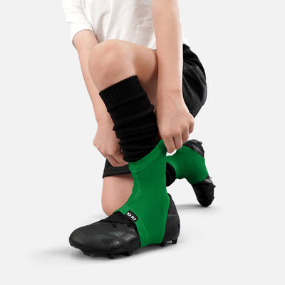 Hue Green Kids Spats / Cleat Covers