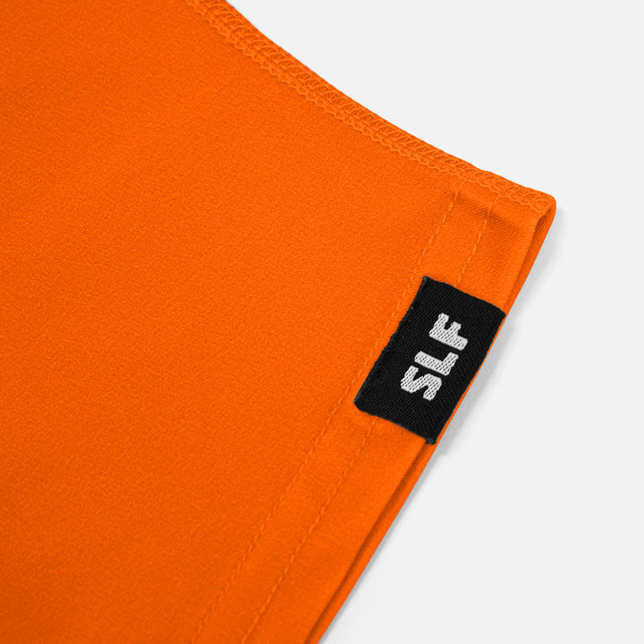 Hot Orange Kids Spats / Cleat Covers