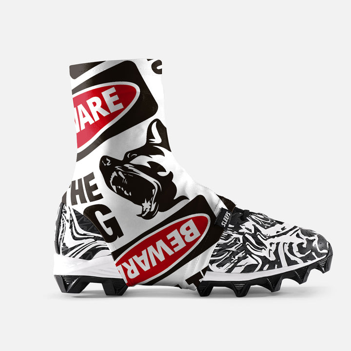 Beware of the Dog Kids Spats / Cleat Covers
