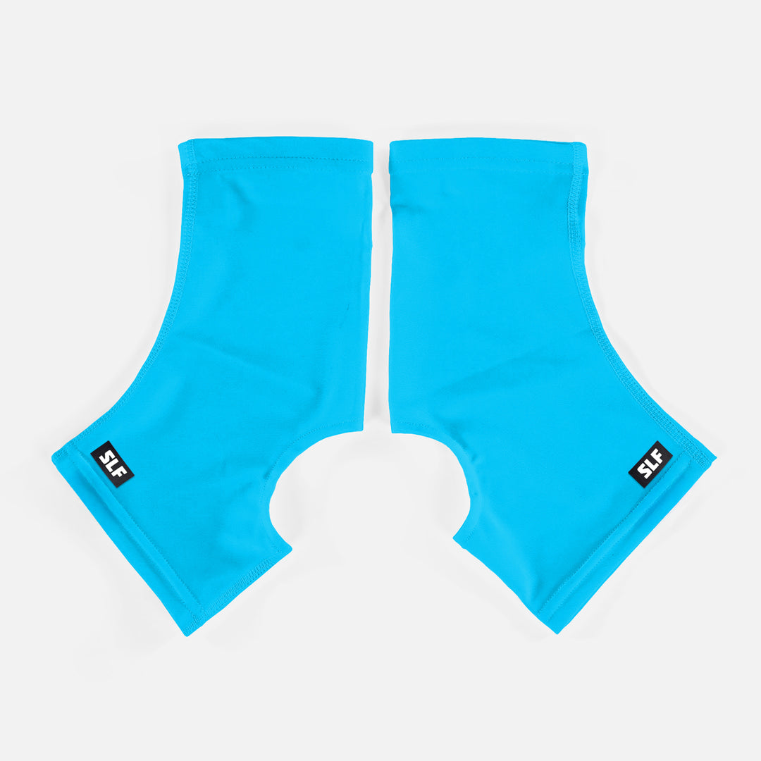 Hue Sky Blue Kids Spats / Cleat Covers