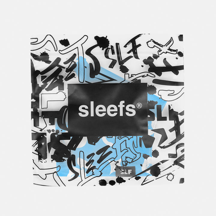 Sleefs Lavish Sky Blue Kids Spats / Cleat Covers