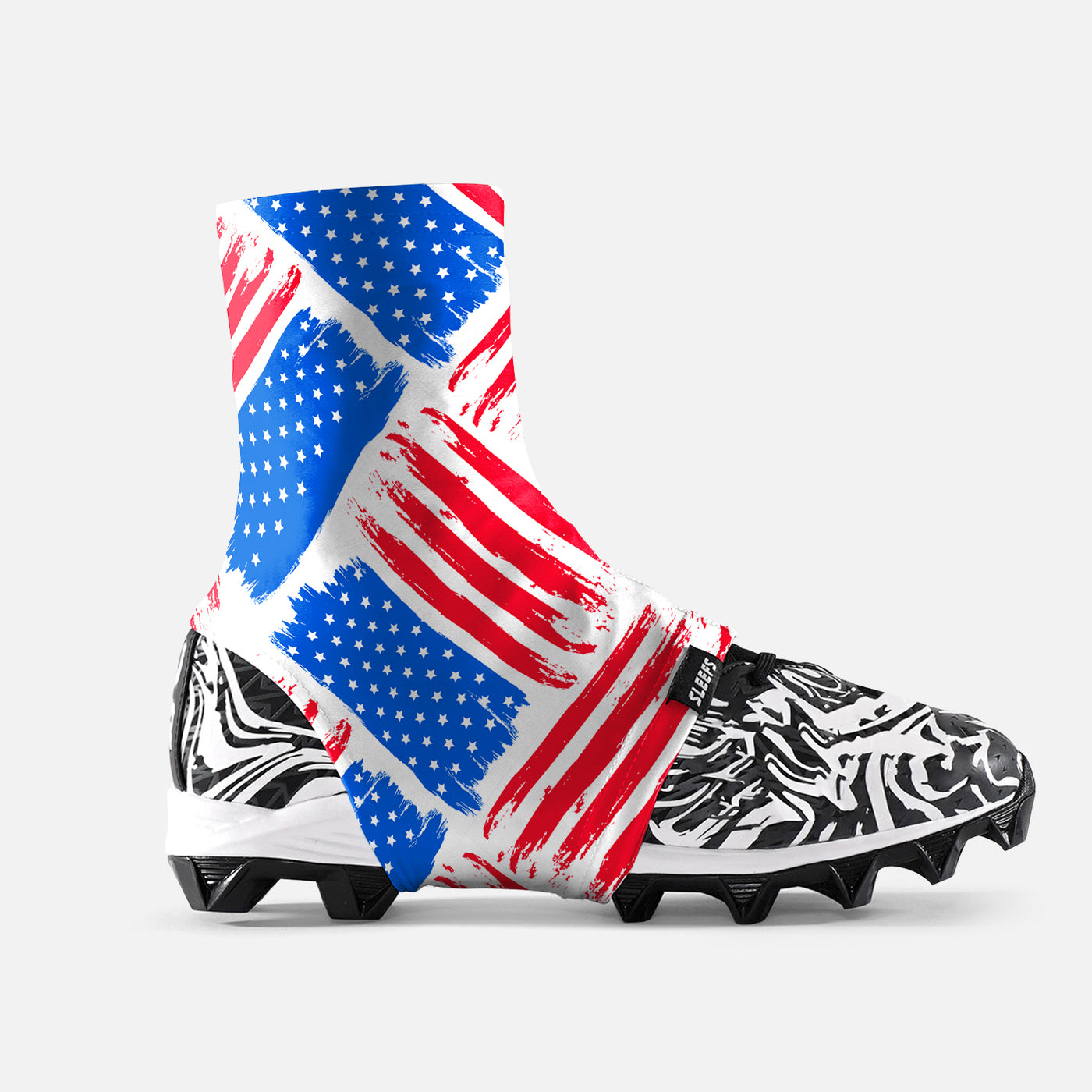 USA Brushed Flag Kids Spats / Cleat Covers