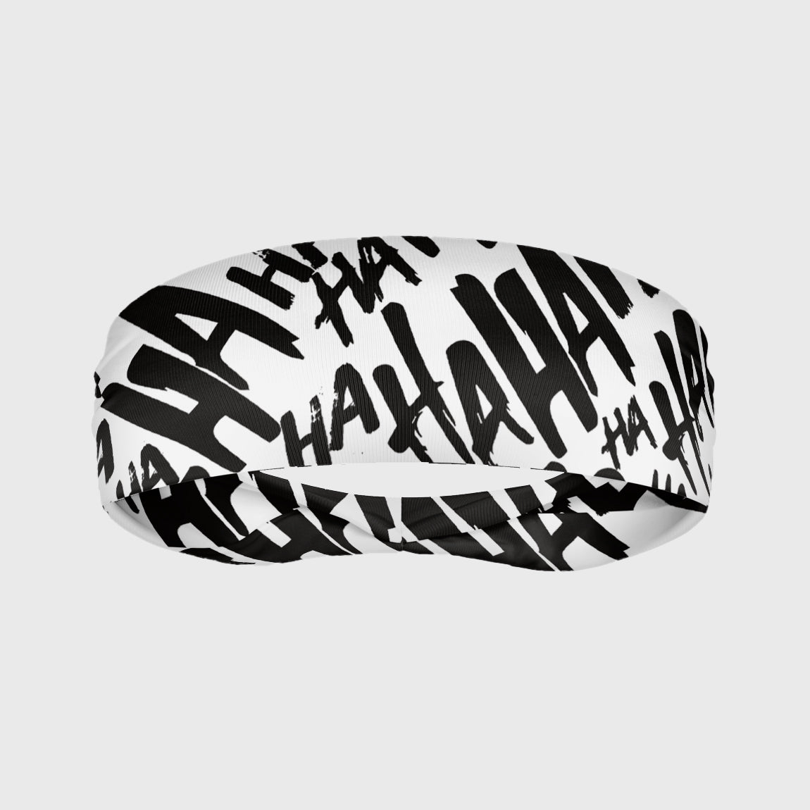 Ha Ha Ha White Kids Headband