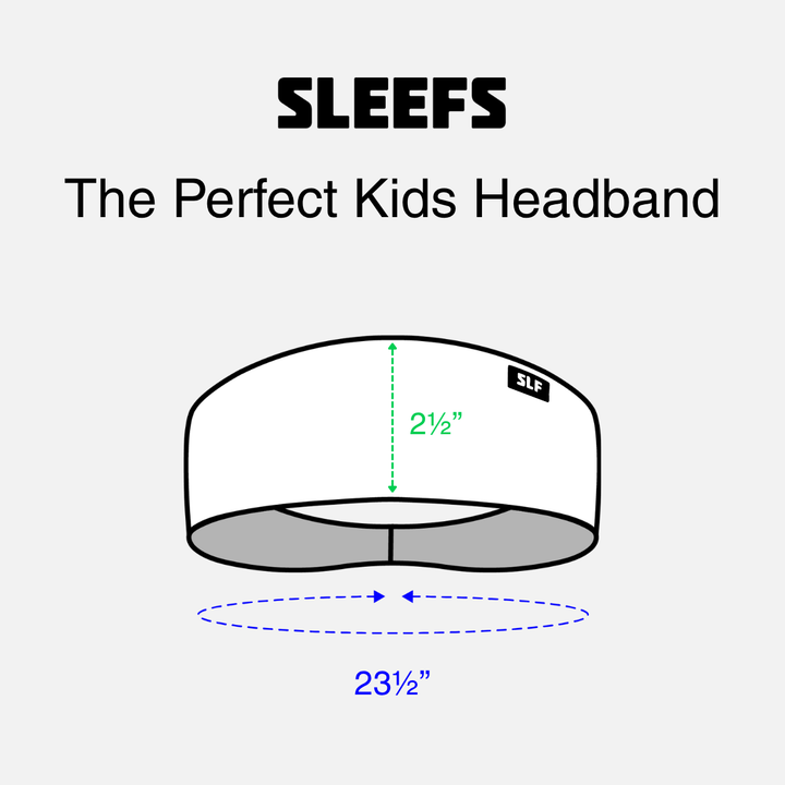 MOM Cotton Candy Baseball Kids Headband