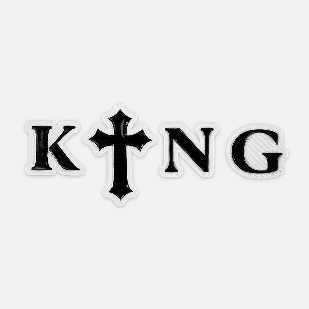 King Gothic Cross Patch