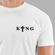 King Gothic Cross Patch Tri-Blend T-Shirt