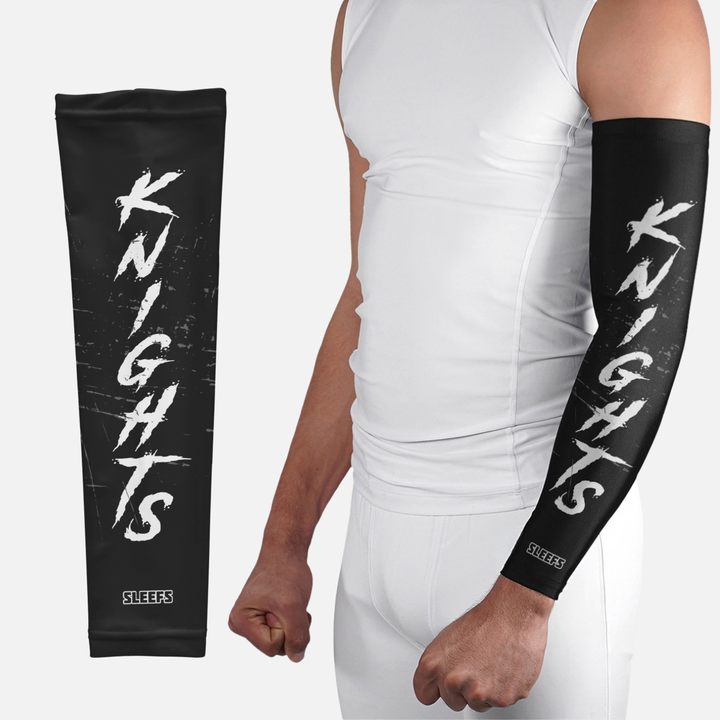 Knights Grunge Script Arm Sleeve