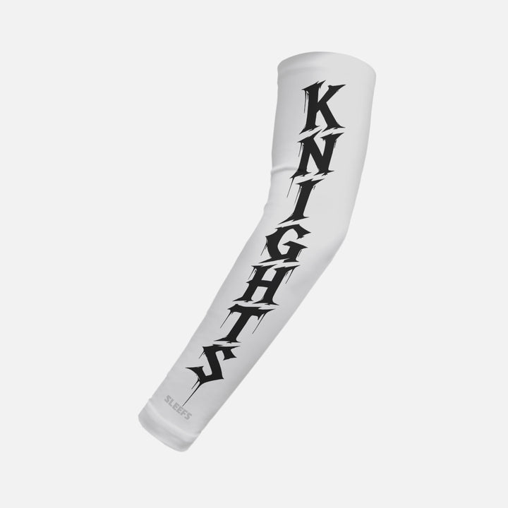 Knights Razor Script Kids Arm Sleeve