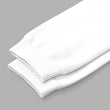 Basic White Knitted Compression Calf Sleeves