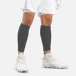 Hue Dark Gray Knitted Compression Calf Sleeves