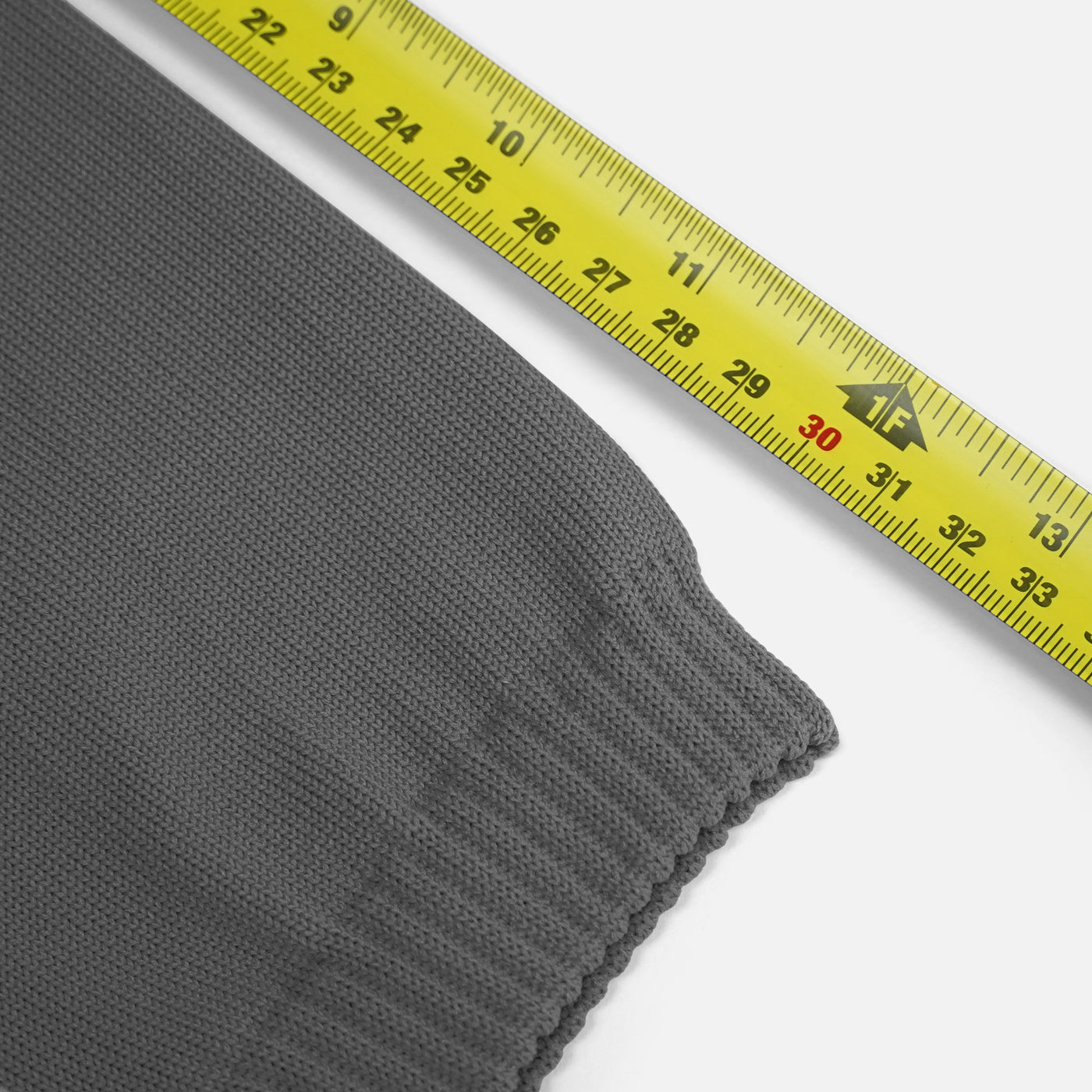 Hue Dark Gray Knitted Compression Calf Sleeves