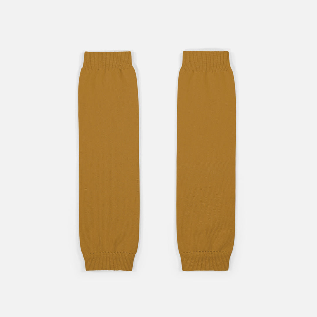 Hue Gold Knitted Compression Calf Sleeves