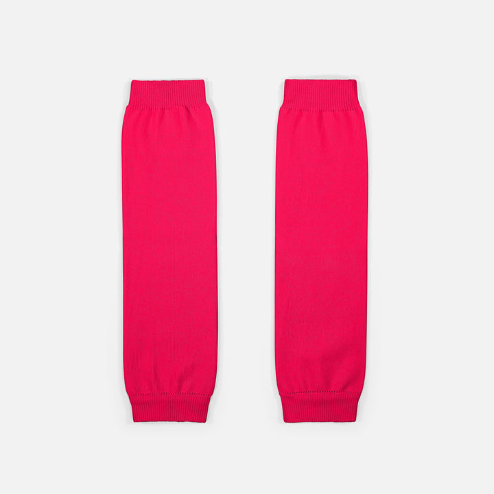 Hue Pink Knitted Compression Calf Sleeves