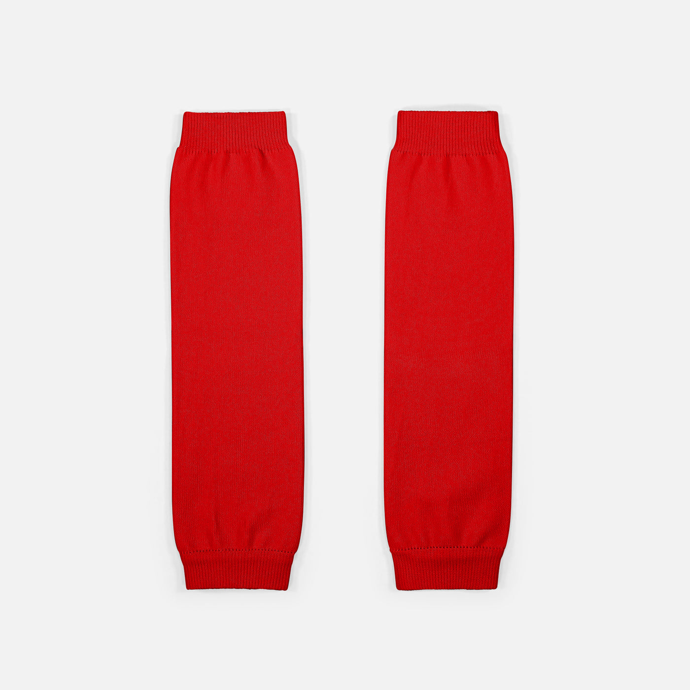 Hue Red Knitted Compression Calf Sleeves