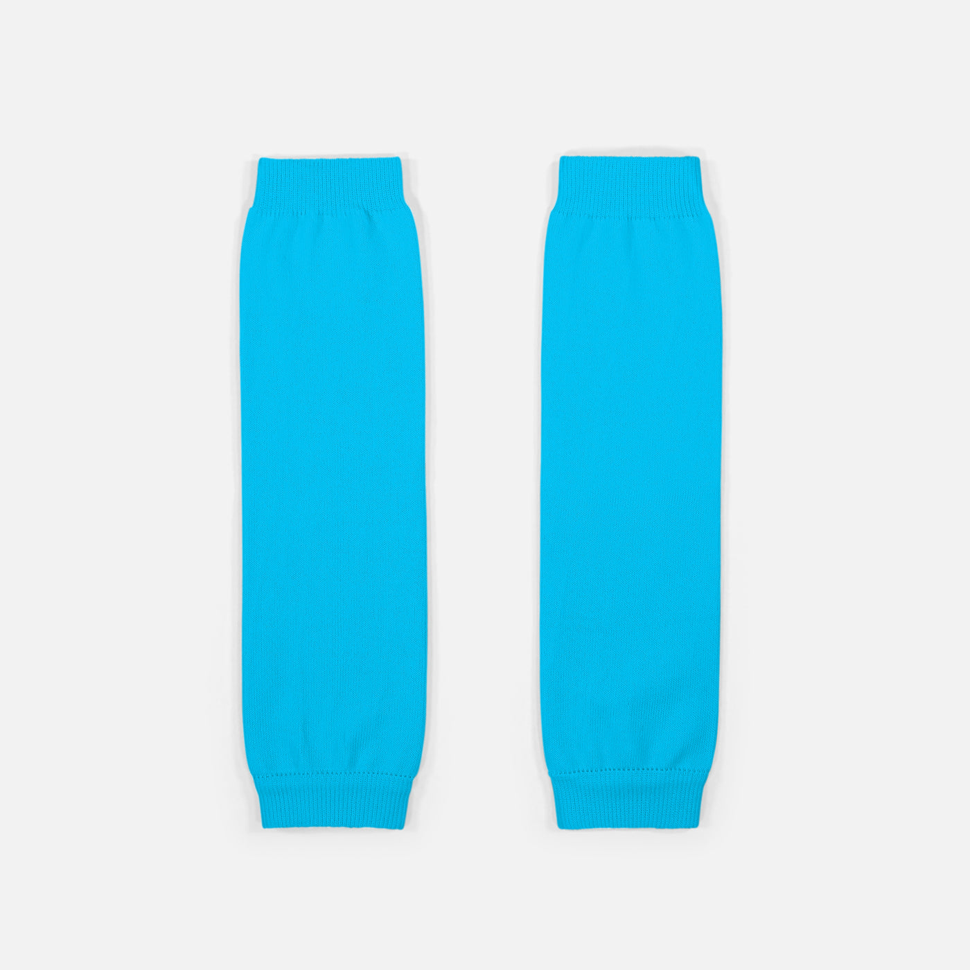 Hue Sky Blue Knitted Compression Calf Sleeves