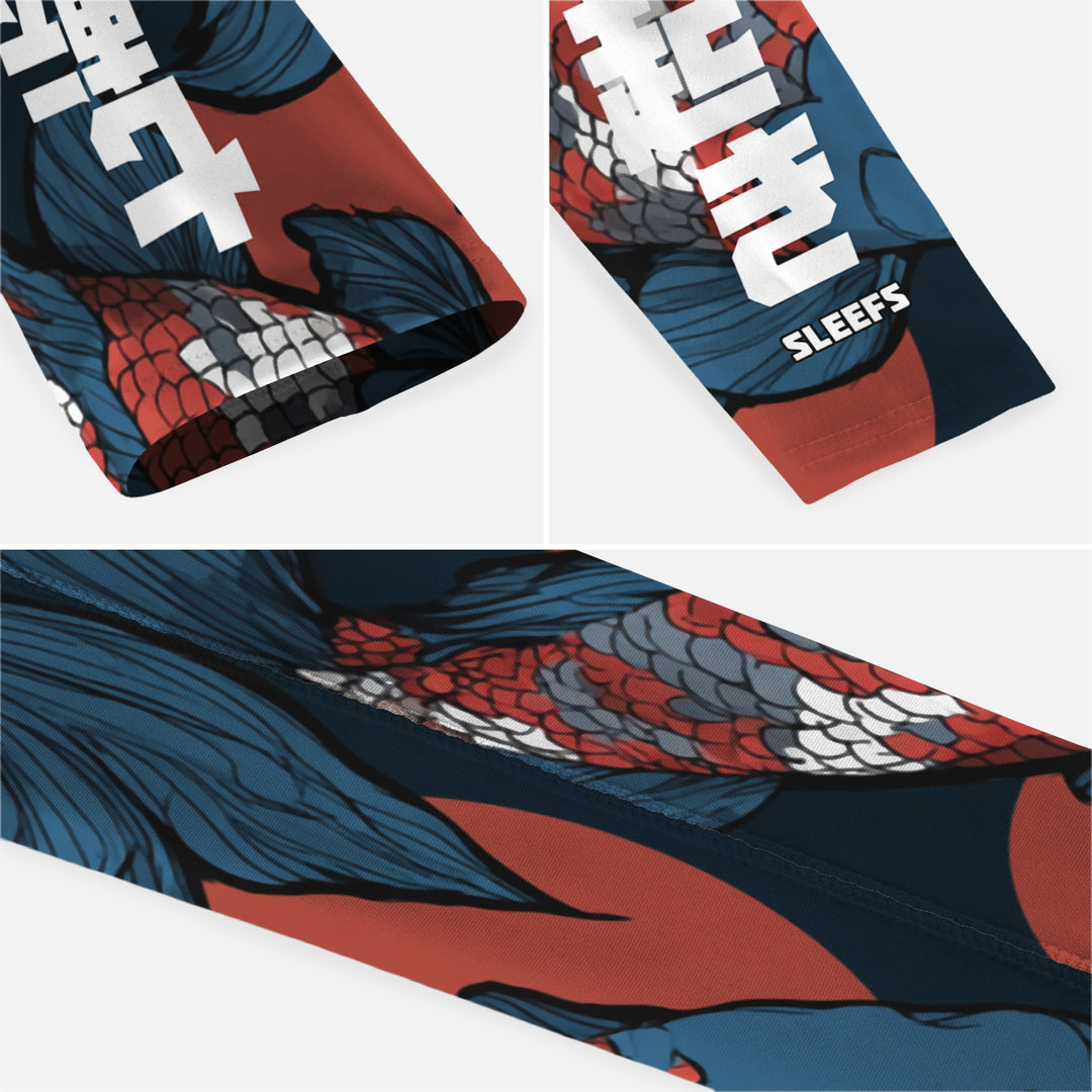 Koi Rise Again Kids Arm Sleeve