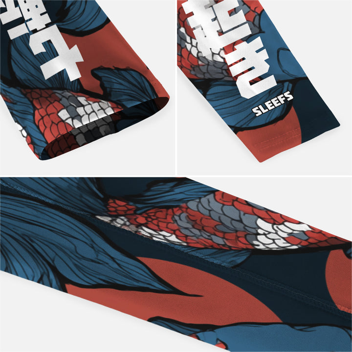 Koi Rise Again Kids Arm Sleeve