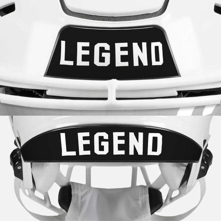 Legend Riddell Speedflex Front and Back Bumper Sticker Kit