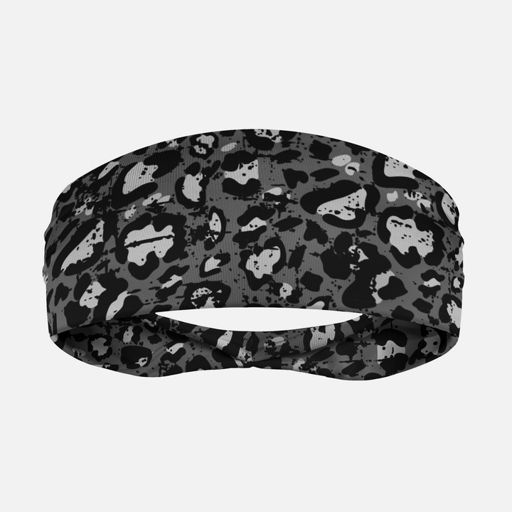 Leopard Black Headband