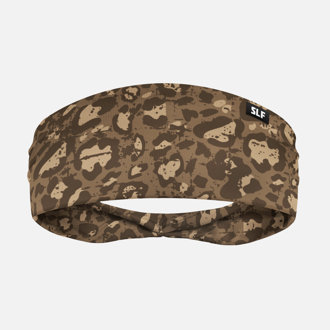 Leopard Brown Headband