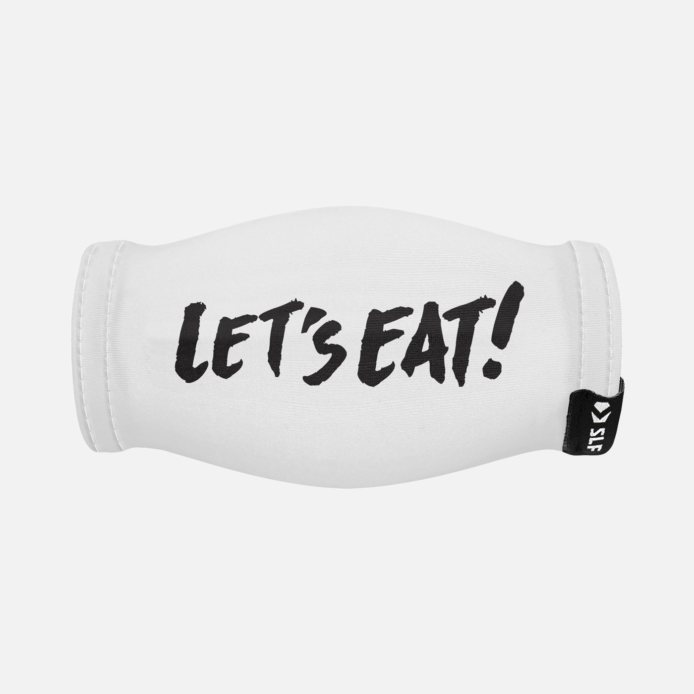 Let's Eat Chin Strap Cover