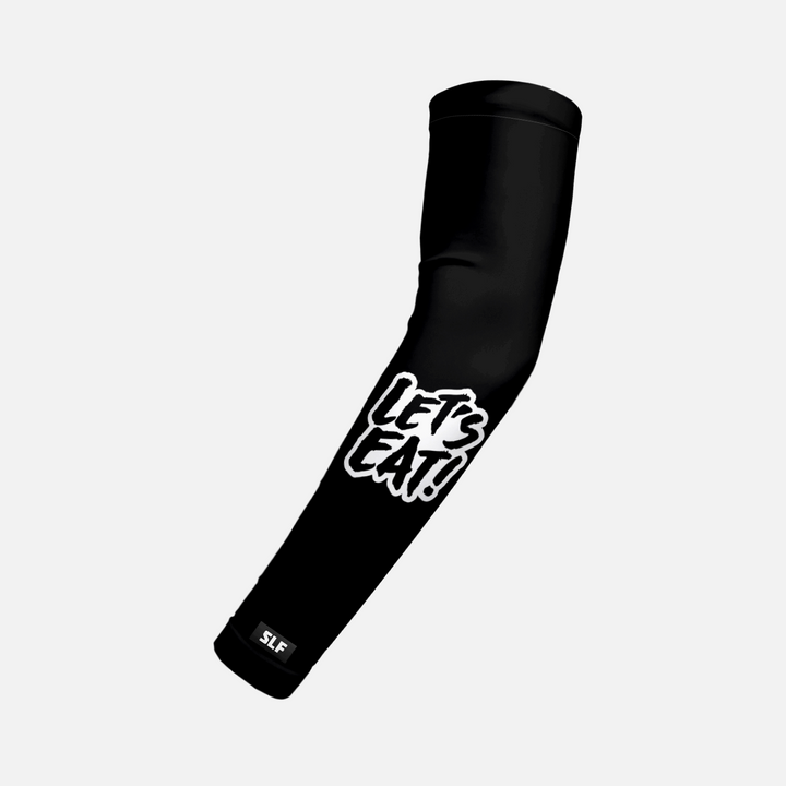 Let's Eat Black Kids Arm Sleeve