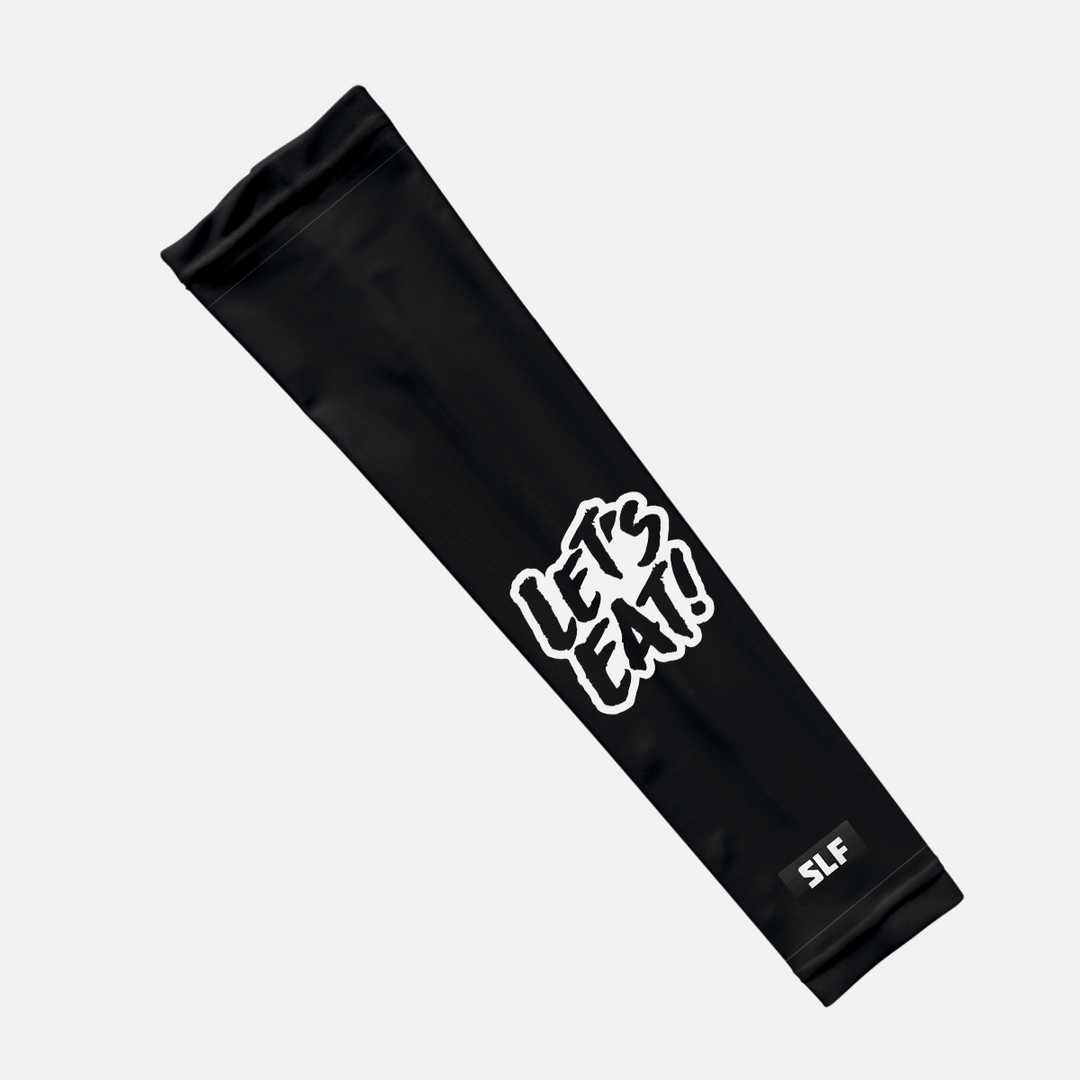 Let's Eat Black Kids Arm Sleeve