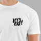 Let's Eat Patch Tri-Blend T-Shirt