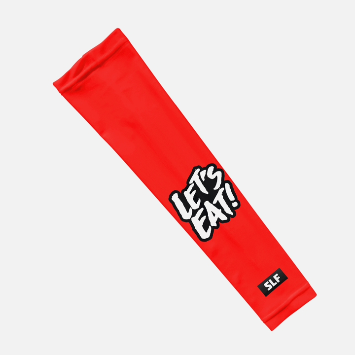 Let's Eat Red Kids Arm Sleeve