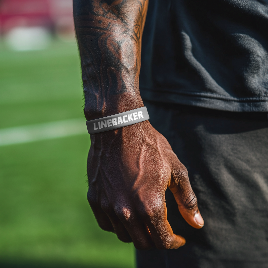 Linebacker Motivational Wristband