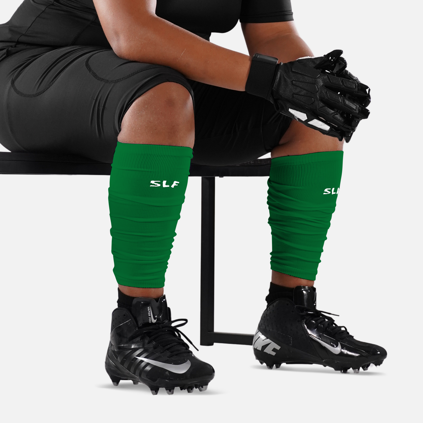 Hue Green Lineman Scrunchie Leg Sleeves