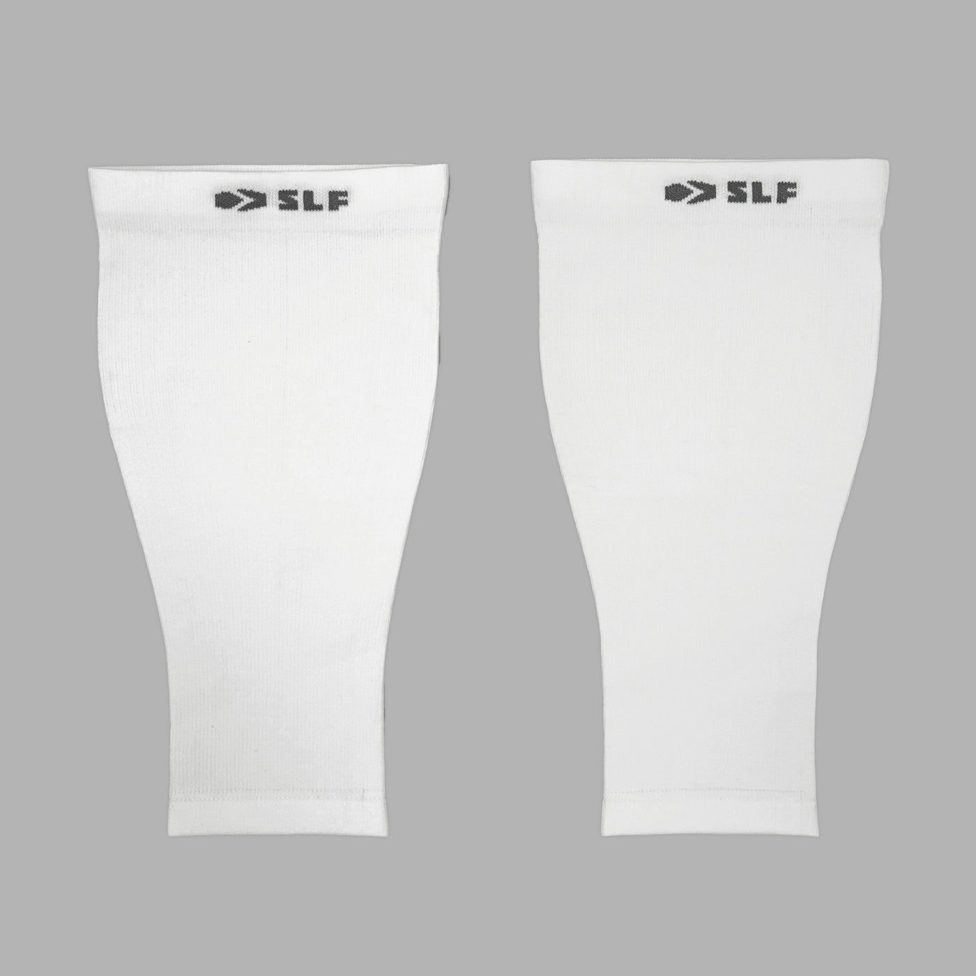 Lineman White Knitted Compression Calf Sleeves