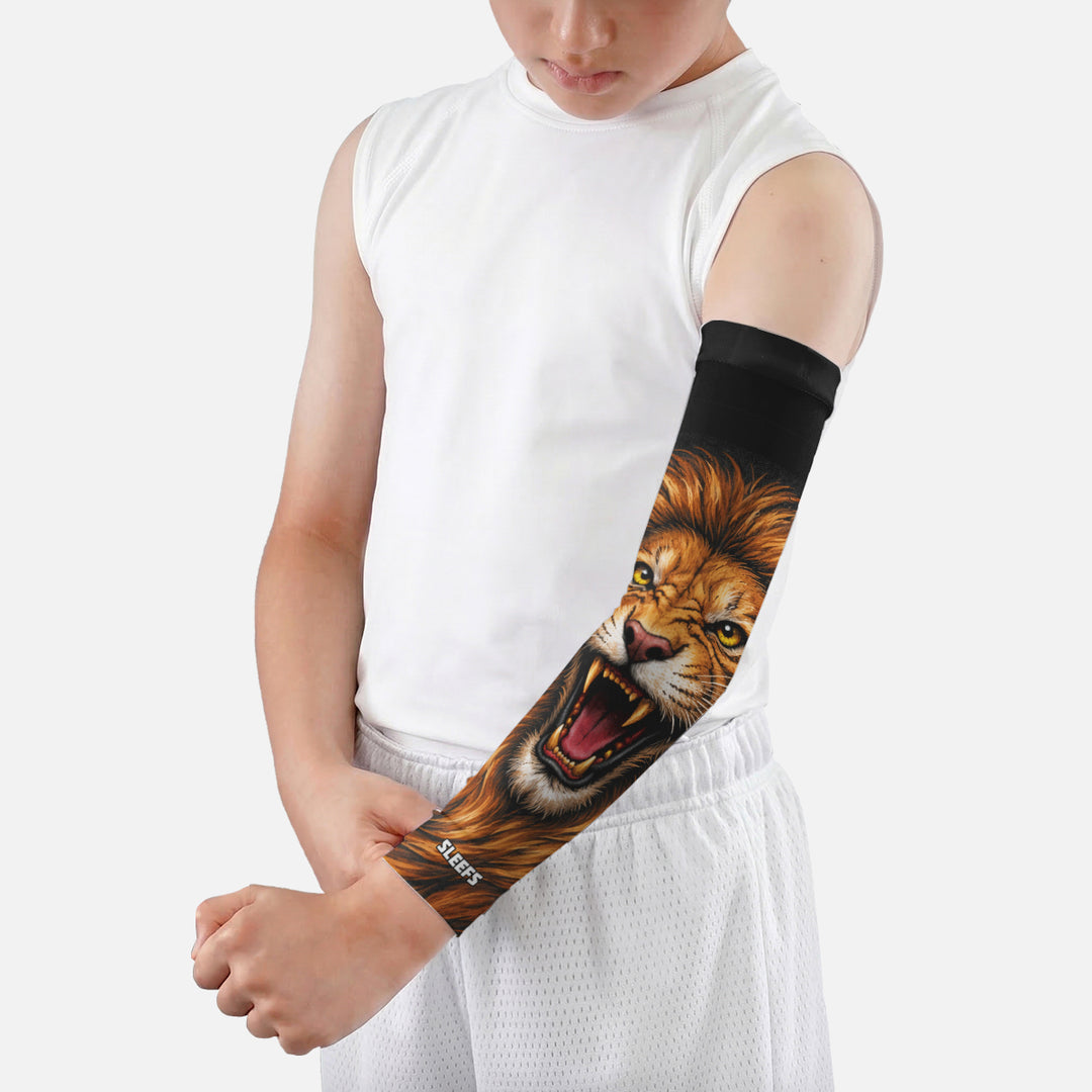 Lion Feral Kids Arm Sleeve