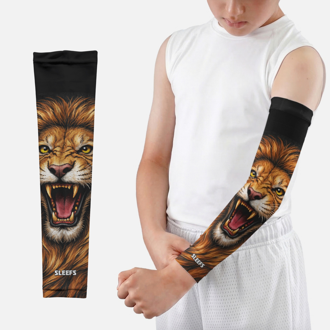 Lion Feral Kids Arm Sleeve