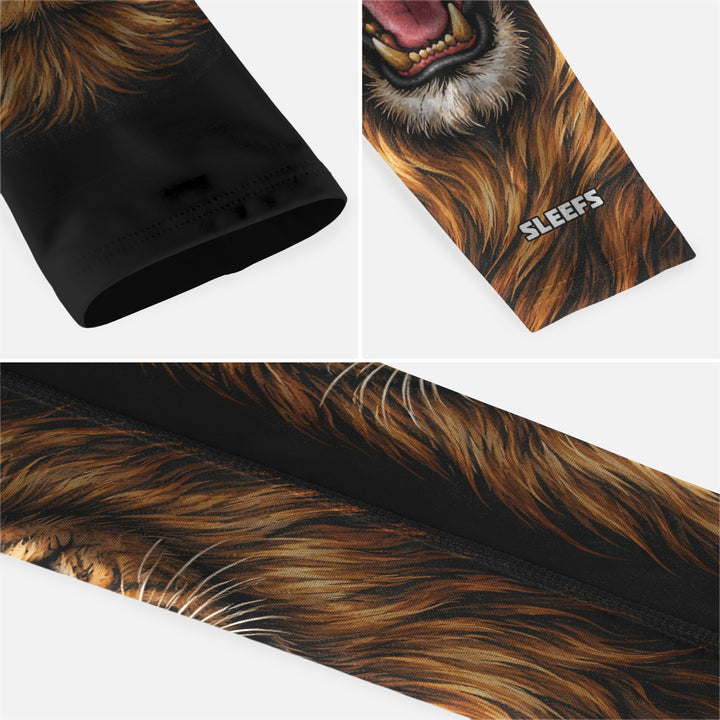 Lion Feral Kids Arm Sleeve