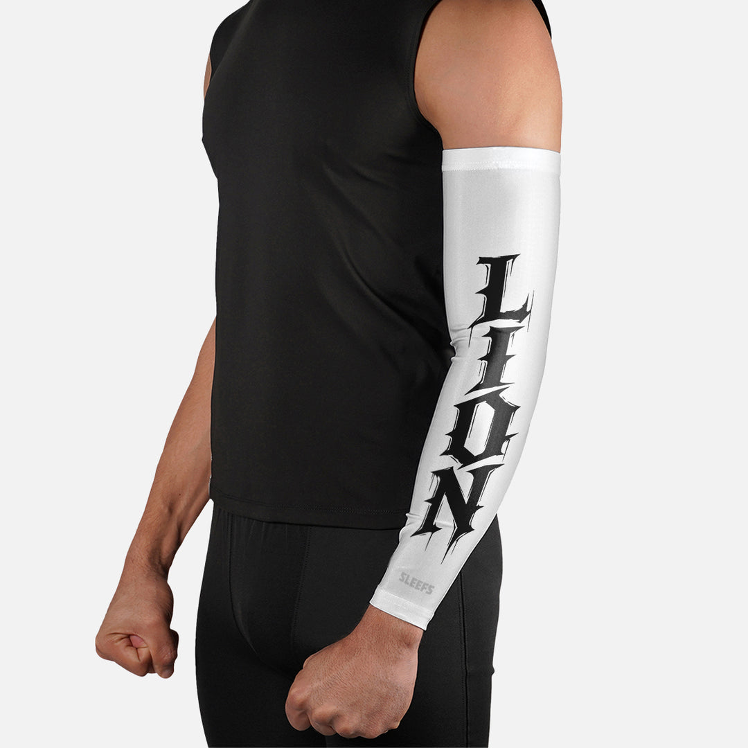 Lion Razor Script Arm Sleeve