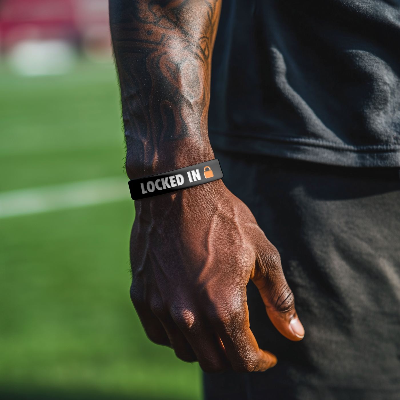 Locked In Motivational Wristband