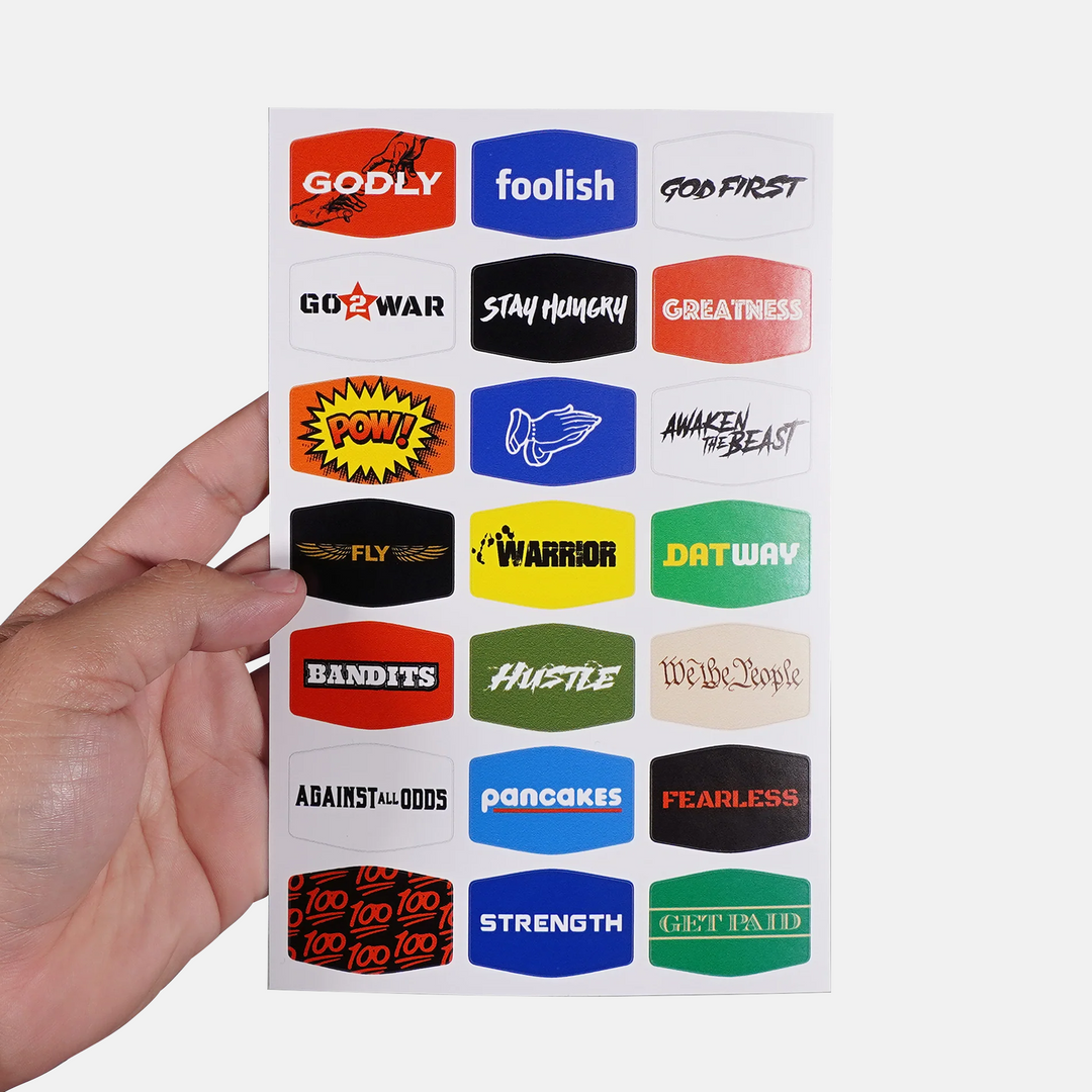 Logo Collection #2 Stickers for Helmets