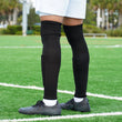 Basic Black Long Soccer Leg Sleeves