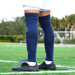 Hue Navy Long Soccer Leg Sleeves