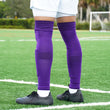 Hue Purple Long Soccer Leg Sleeves