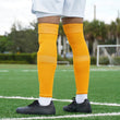 Hue Yellow Gold Long Soccer Leg Sleeves