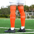 Hue Orange Long Soccer Leg Sleeves